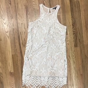 Express white lace dress size small